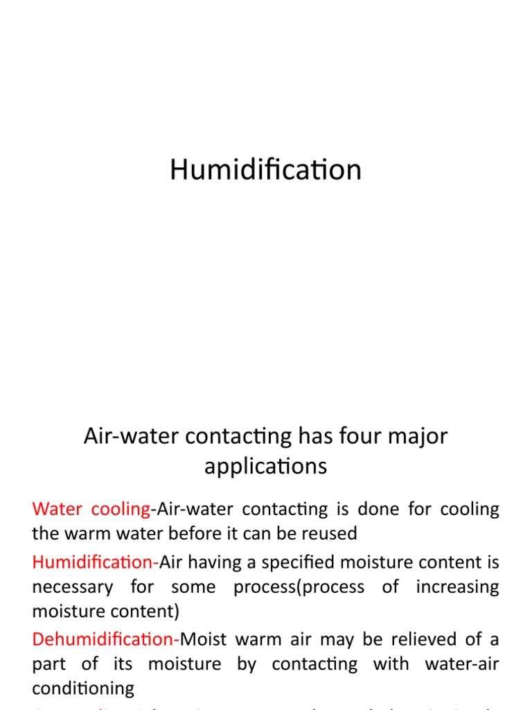 Understanding Humidity and Its Applications | PDF | Relative Humidity ...