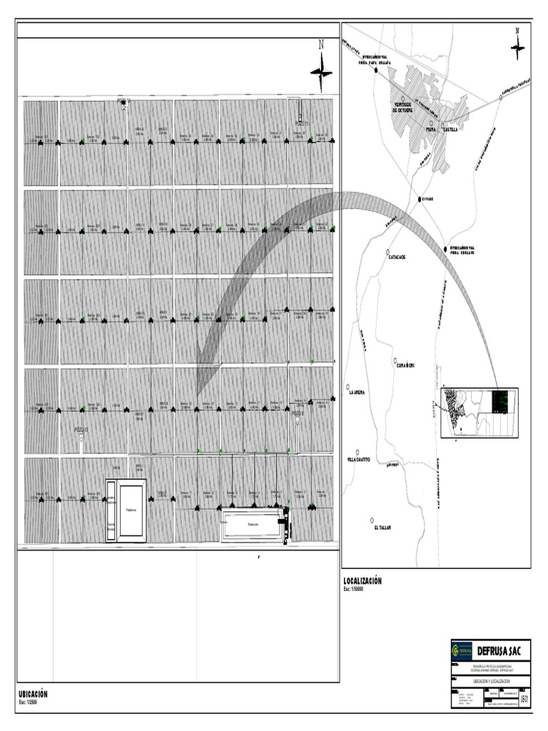 Ubicacion y Localizacion - Defrusa | PDF