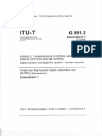 ITU-T G.991.2 Amendment 1 (07!2004) Single-Pair High-Speed Digital Subscriber Line (SHDSL) Transceivers