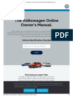 Volkswagen Online Owner's Manuals _ Official VW Digital Resources