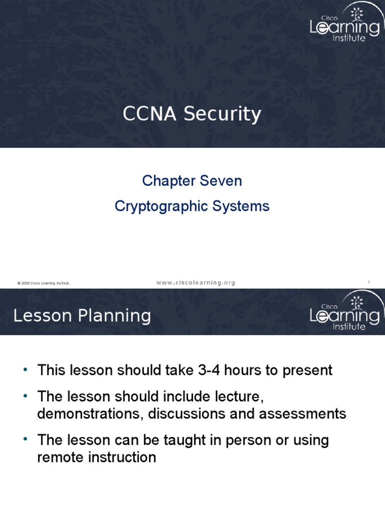 Chapter 7 Criptografia | PDF | Cryptography | Cryptanalysis