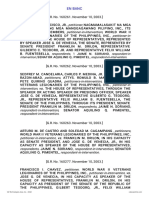 1. Francisco v. House of Representatives