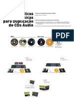 Caracteristicas técnicas para duplicação de CD