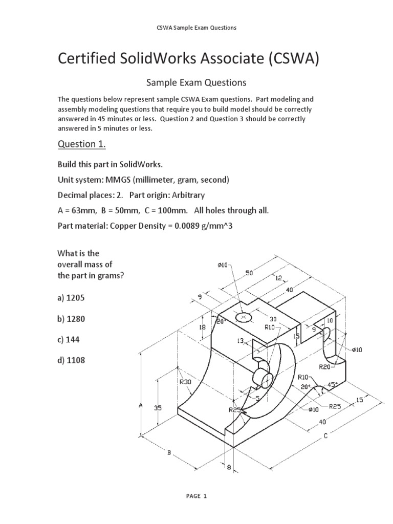 CSWA Sample Exam Questions Guide | PDF