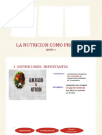 La Nutricion Como Proceso Completico