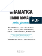 Gramatica limbii romane pentru gimnaziu - Gabriela Pana Dindelegan