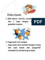 Etika Batuk Poster