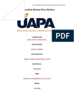 Tarea 5 - El Proceso Formativo en La EaD