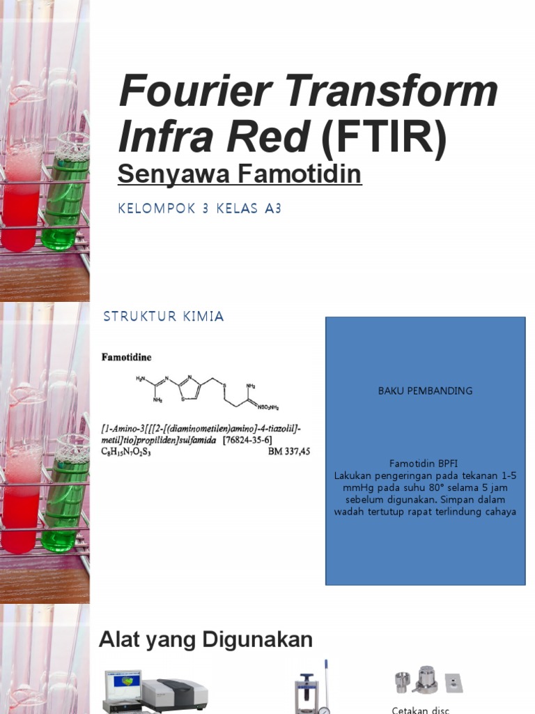 Fourier Transform Infra Red Ftir Kelompok A3 Pdf