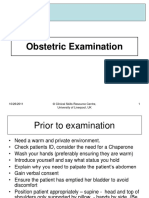 Obstetric Examination: 10/26/2011 © Clinical Skills Resource Centre, University of Liverpool, UK 1