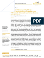 BS Tourism Employability Study