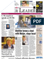 The Dexter Leader Front Page Jan. 27, 2011