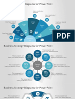 Business Strategy Diagrams For Powerpoint: Sample Text