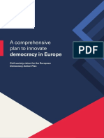 A Civil Society Vision For The European Democracy Action Plan - Input Paper