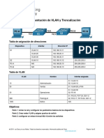 3.6.2 Lab - Implement Vlans and Trunking - Es XL