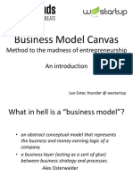 Business Entrepreneurship Model Canvas PDF