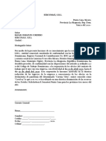 Carta de Suspension Laboral Covid-19