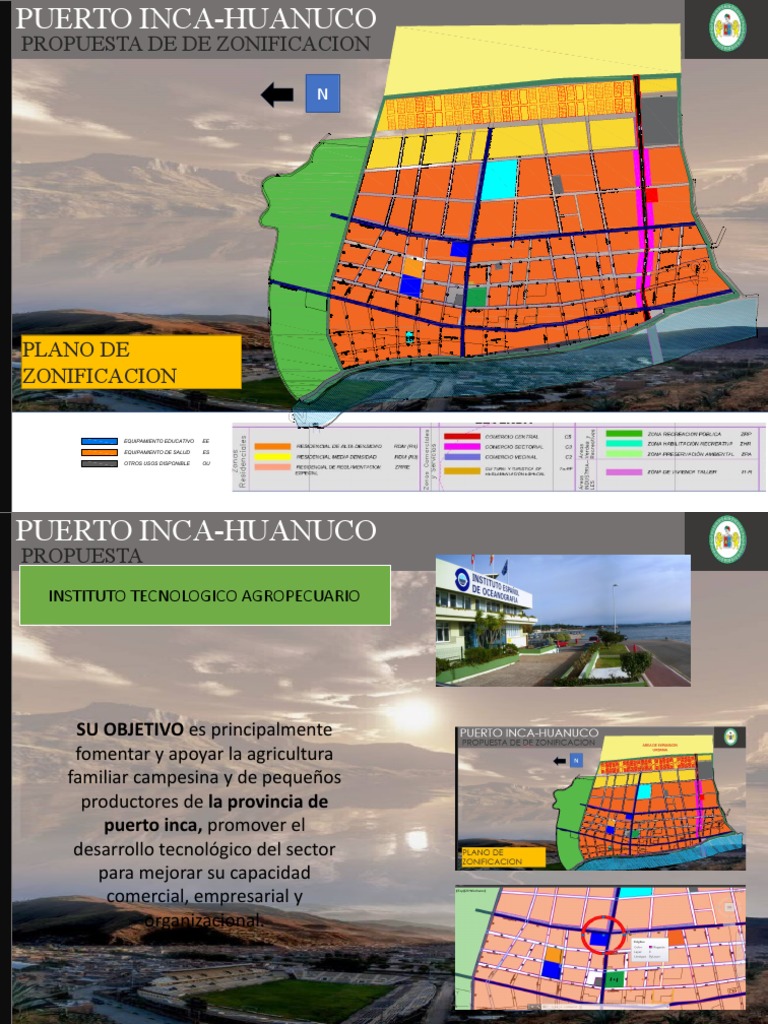 Propuesta de Zonificación en Puerto Inca | PDF | Industria de alimentos ...