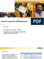Americas Distribution, Service & Marketing: Electronic Technician (ET) 2020B Release Notes