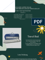 Analisis Aspek Pasar Tugas Analisis Perancangan Perusahaan: Produk: Kasur Lipat (Travel Bed)