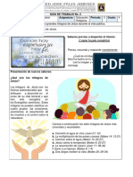 Guia de Religion #2. Grado Cuarto. Segundo Periodo. Docente Andrea Tatiana Potosi PDF