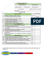 1 Autoevalución - Docente - Programa Socioemocional