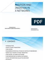 Complex network presentation