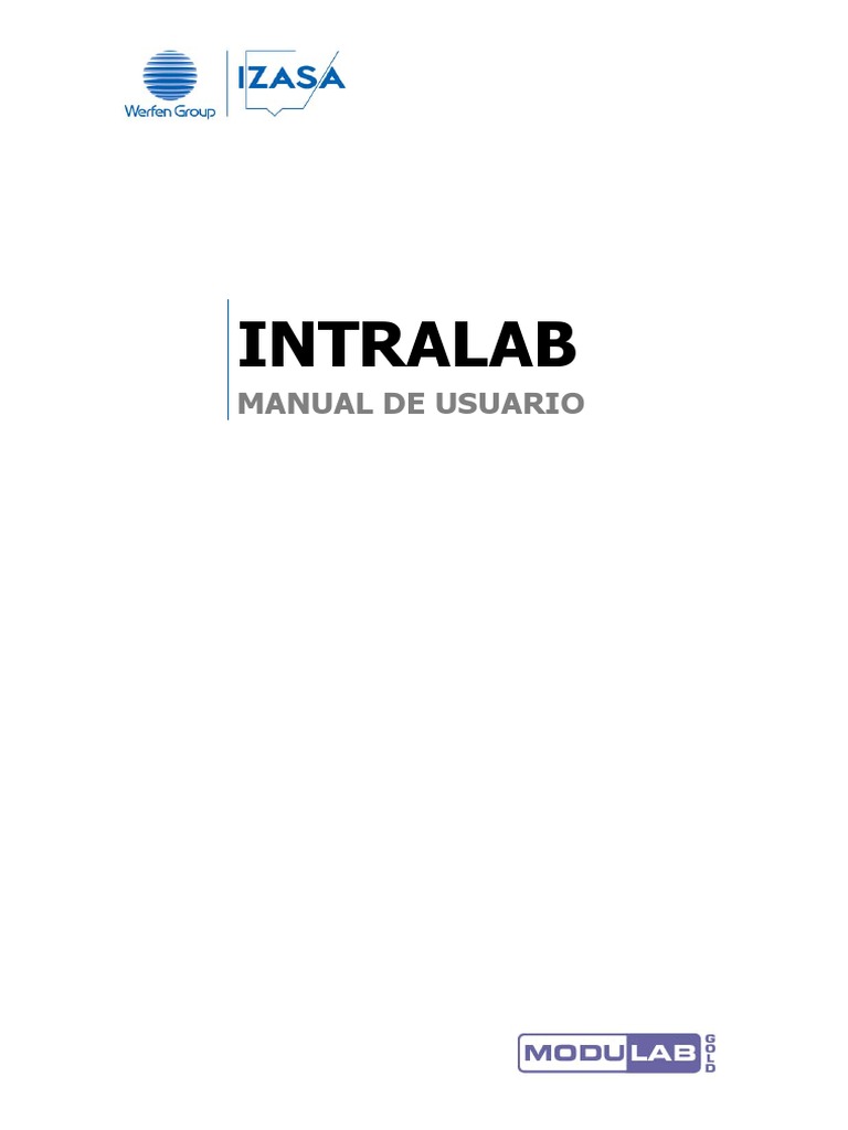Manual Intralab v11 | PDF | Contraseña | Usuario (informática)