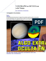 ALGO MUY EXTRAÑO se OCULTA en la Atmósfera de