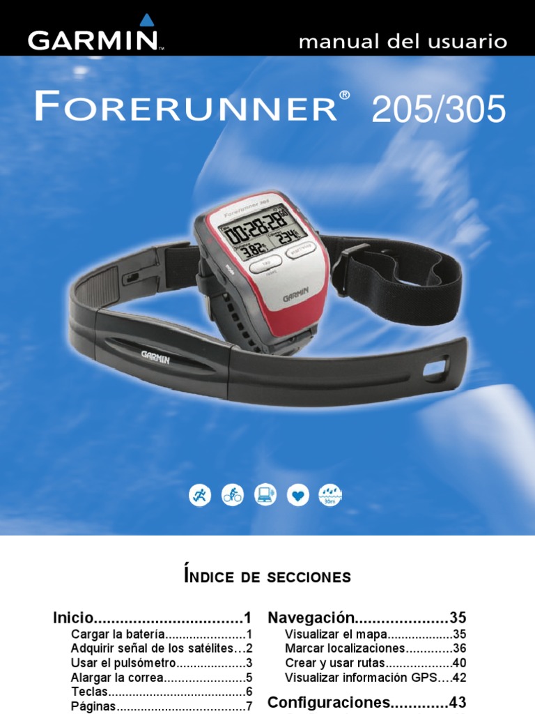 Garmin Base Ricarica ORIGINALE per orologio Forerunner 205 305