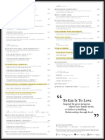 Ben's Menu Highlights and Specials | PDF | Salad | Sauce