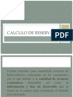 Calculo de Reservas