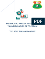 Instructivo Telegram