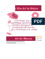 Tarjeta Día de La Mujer