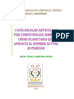 I Guía Escolar Articulada Iedthjb Iii Período Undécimo Grado3 PDF