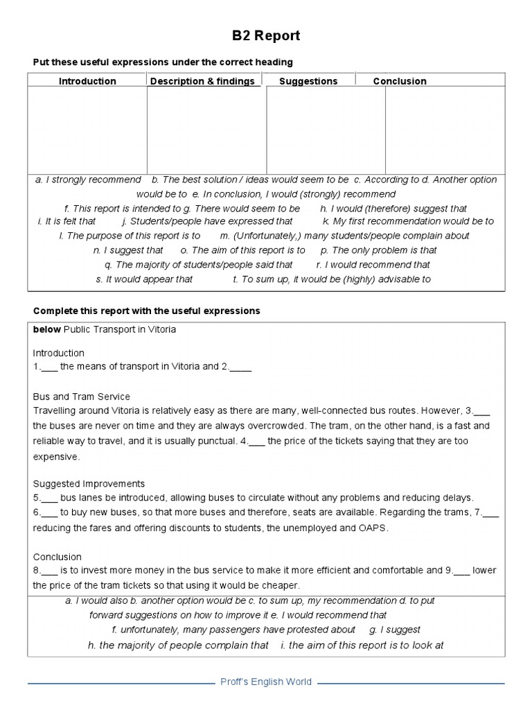 b2 Report Students2 | PDF | Bus | Public Transport