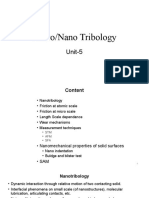 Unit 5-Micro-Nano Tribology