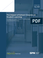 The Impact of School Closures On Student Learning