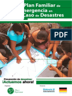 Plan Familiar de Emergencias