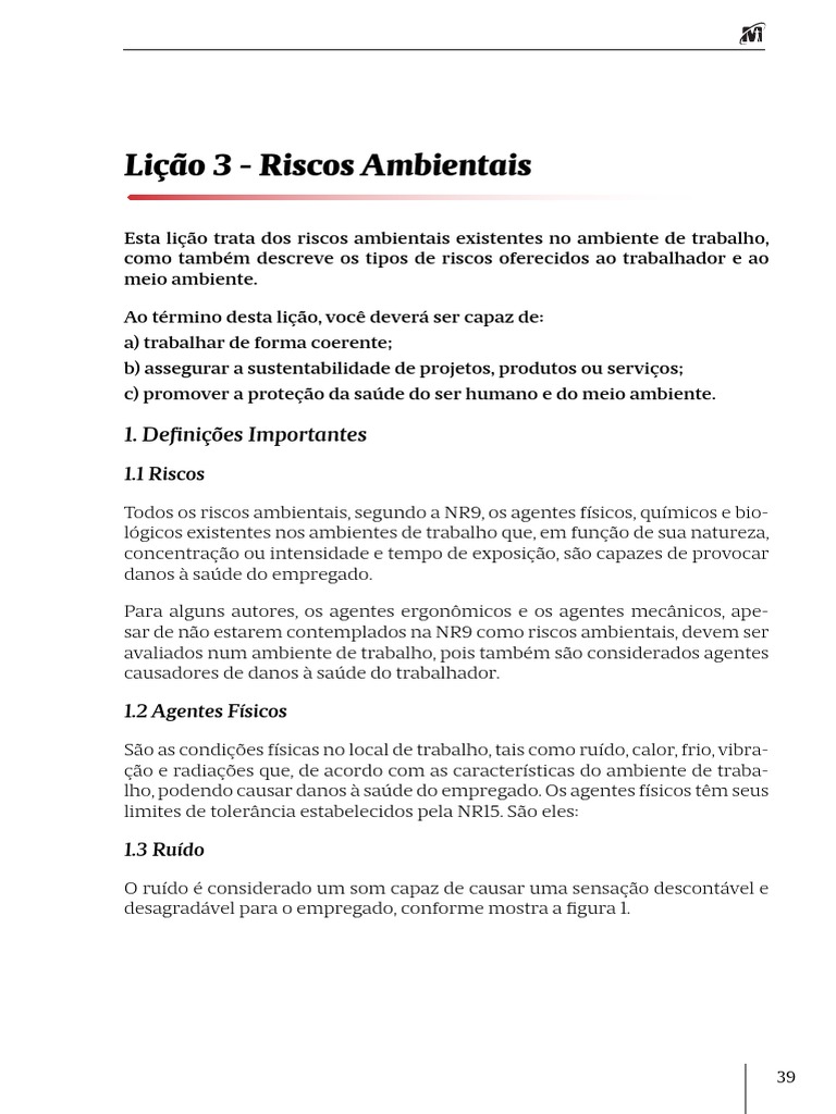 Os Principais Riscos Ambientais no Ambiente de Trabalho e suas Formas ...