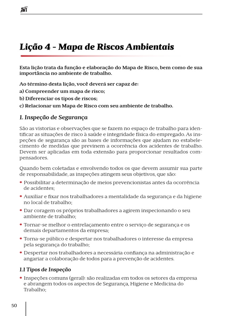 Mapa de Riscos Ambientais no Trabalho | PDF | Mapa | Natureza