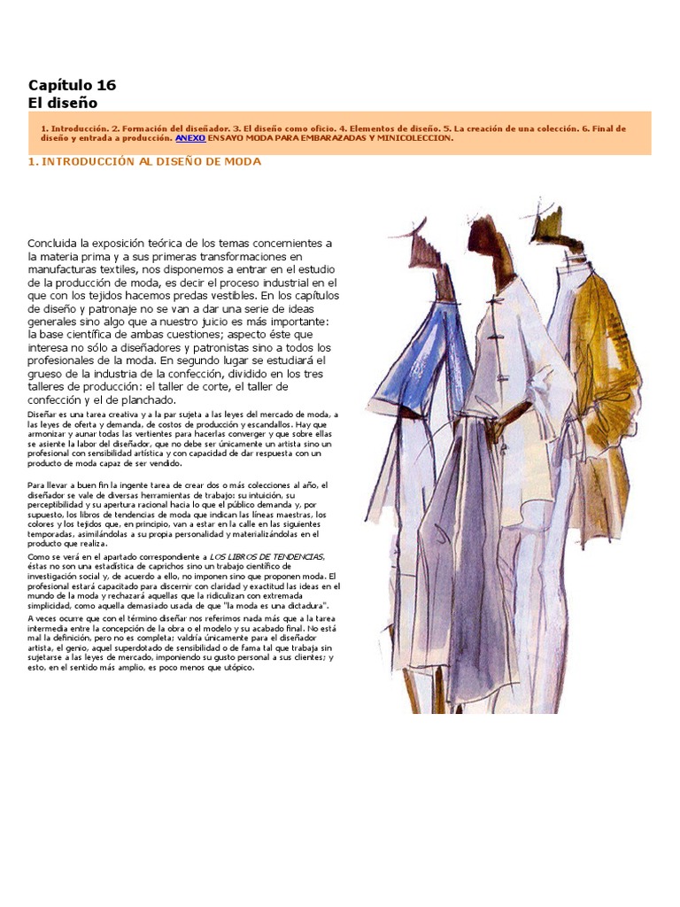 Diseño de Moda: Formación y Proceso | PDF | Diseño | Moda