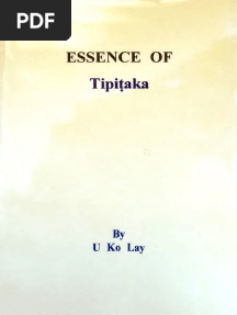 Essence of Tipitaka
