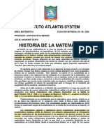 Historia de La Matematica