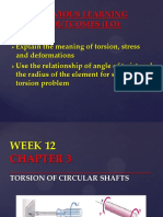Week 12 - Torsion