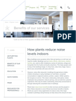 How Plants Reduce Noise Levels Indoors - Ambius