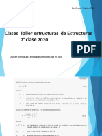 Presentación Clase 2 Taller Estructuras