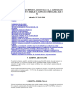 NORMATIV PRIVIND METODOLOGIA DE CALCUL A CURENŢILOR DE SCURTCIRCUIT ÎN REŢELE ELECTRICE CU TENSIUNEA SUB 1 kV.doc