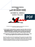 Maintenance Manual FOR Jabiru 2200 Aircraft Engine Jabiru 3300 Aircraft Engine DOCUMENT No. JEM0002-9 Dated: 8 Nov 2019