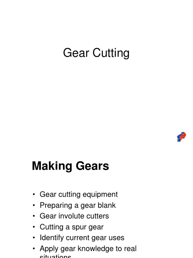 Lec. 4 Gear Cutting PDF